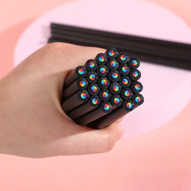 Vibrant 12 Pieces Rainbow Pencils