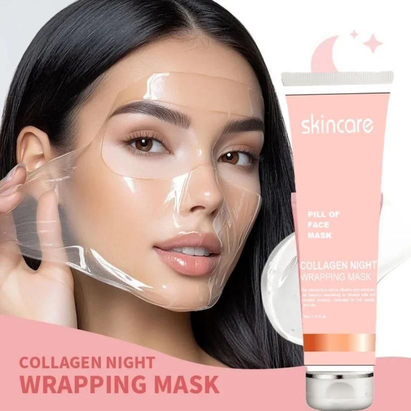 Collagen Night Wrapping Peel Off Mask( Pack of 1)