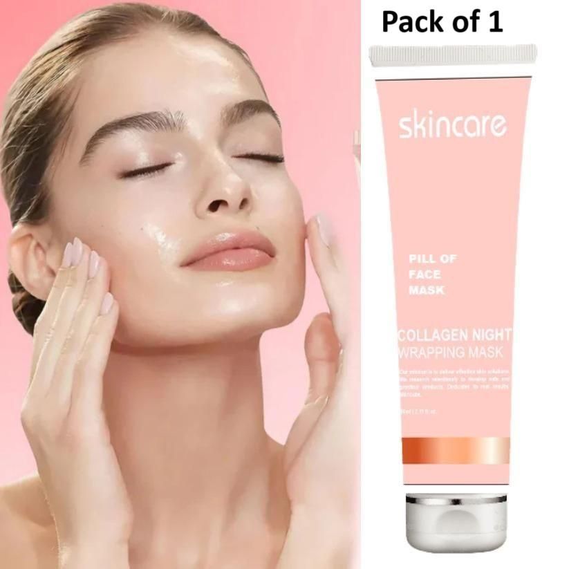 Collagen Night Wrapping Peel Off Mask( Pack of 1)