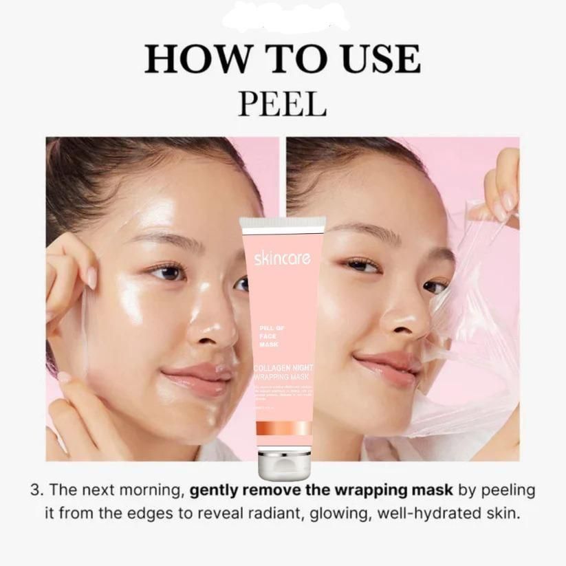 Collagen Night Wrapping Peel Off Mask( Pack of 1)