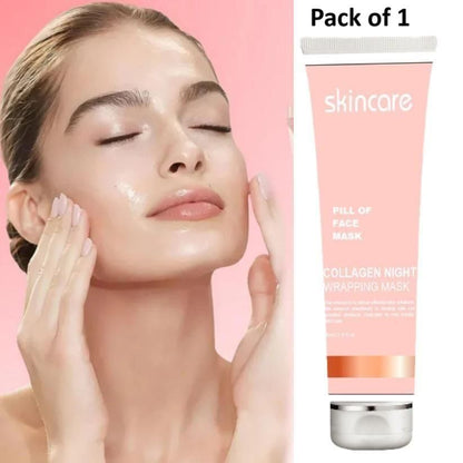 Collagen Night Wrapping Peel Off Mask( Pack of 1)